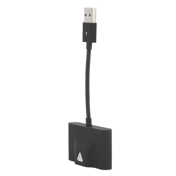 Trådlös biladapter för Android, Typ C, Plug and Play, Snabb anslutning, Bildongel Svart