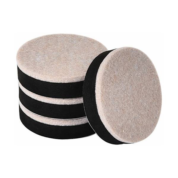 Raisers til Fontainebleau møbler Bordben 4 stk. Diameter: 63,5 mm Højde: 16,5 mm Sengerisers kan bruges i stabler Øget højde Rolig