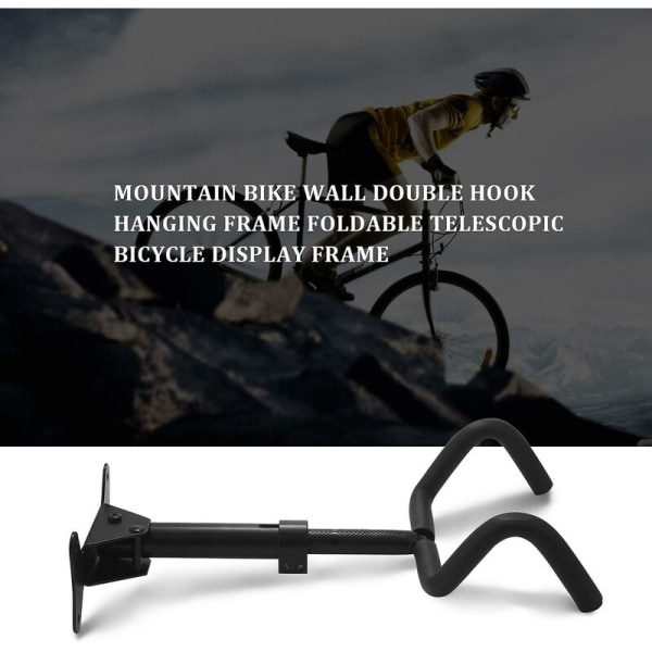 Bike Wall Mount Durable Adjustable Bicycle Storage Holder Rack Cycling Accessory For Hang Road Moun