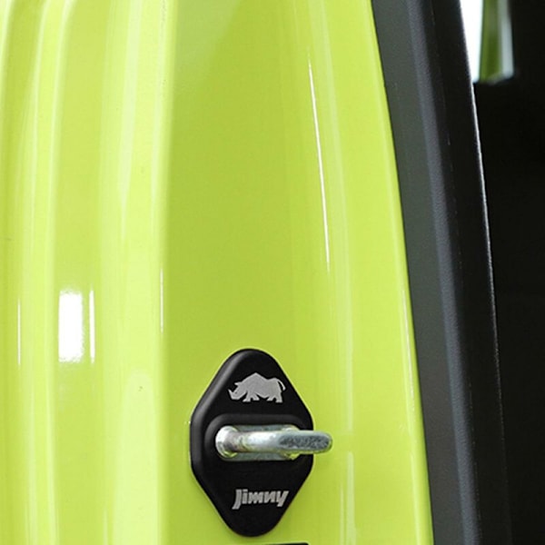 Dörrlåsöverdrag för Jimny, dörrlåsöverdrag för Jimny 2019 2020 2021 tillbehör (svart
