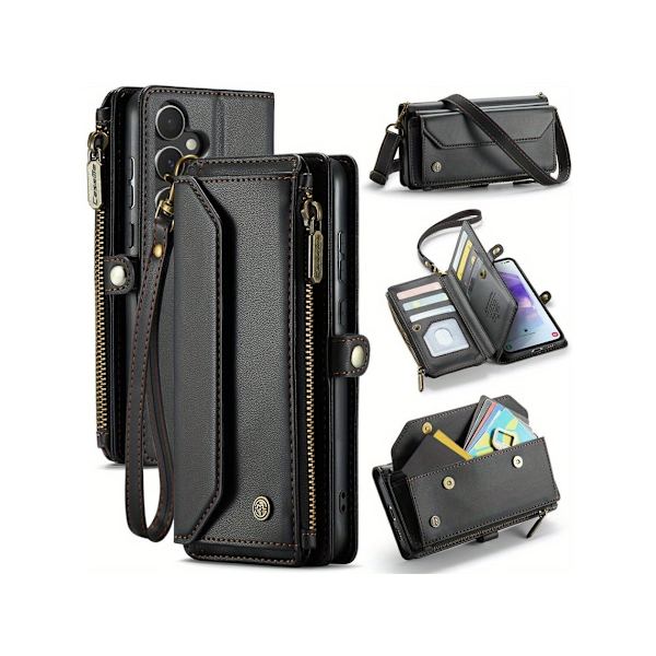 Etui til Samsung A71 Sort