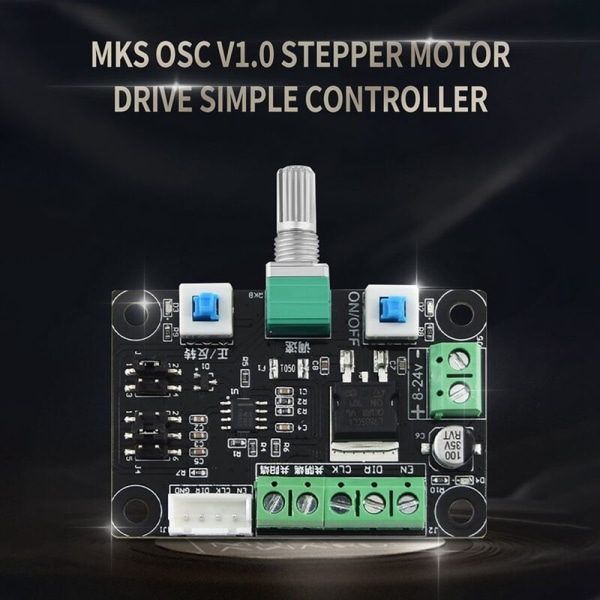 MKS OSC V1.0 Stepper Motor Drive Single Pulse PWM Controller Signaaligeneraattorimoduulin nopeudensäätö 8-24V