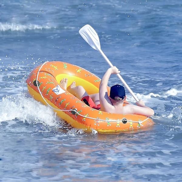 ny stil 4 stk Surfebrett Dinghy Båt Pvc Patch Med D Ring Rigging Kit