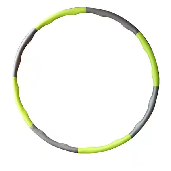 HULA HOOP DE FITNESS, 8 irrotettavaa kuntoiluvanteen osaa vaahdolla, Hula Hoop -laihdutus aikuisille, Kannettava ammattimainen Hula HOOP -HARJOITUS