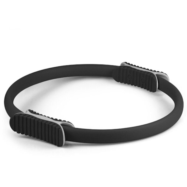Jooga Fitness Pilates -rengas Jooga-ympyrä Crescent-kahva Pilates-rengas Joogaharrastaja - Musta HIASDFLS