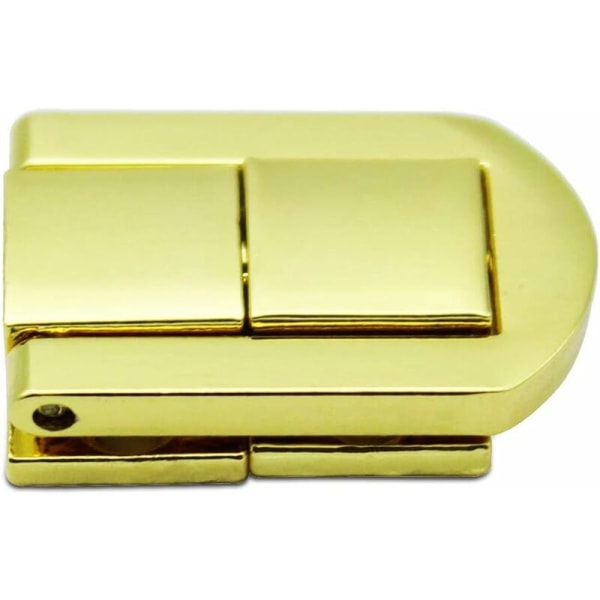 Set med 5 case med växelspärr Lås Lås Trunk Toggle Lås - guld - 25 mm