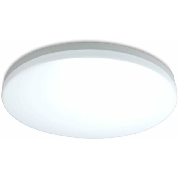 12W LED-taklampe, taklampe 23 x 5 CM, IP44 vanntett, 4000K nøytral hvit, rund LED-lampe for bad, soverom, gang, inngang