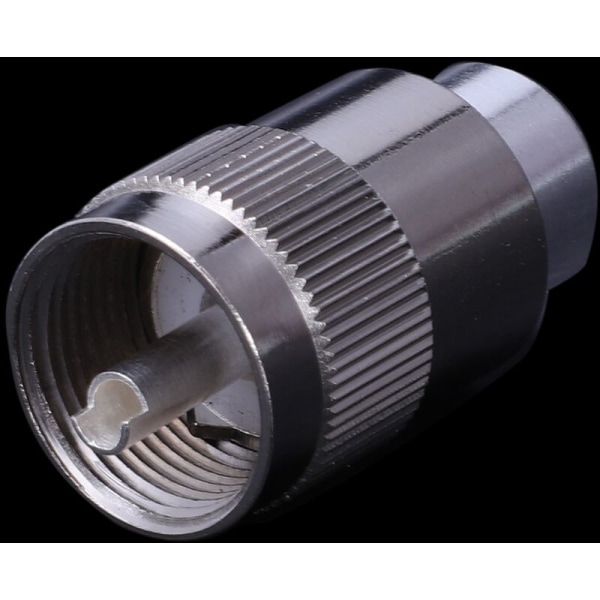 10 st Uhf-hane PL259 lödplugg Rg8 Rg213-kabel Lmr400 7D-Fb silver