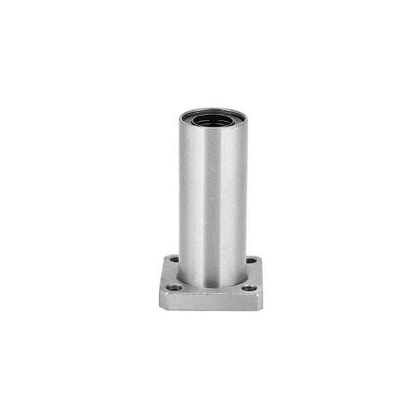 Rustfrit stål firkantet flange kugleleje bøsning lang lineær bevægelse kugleleje ring LMK10LUU(10mm)