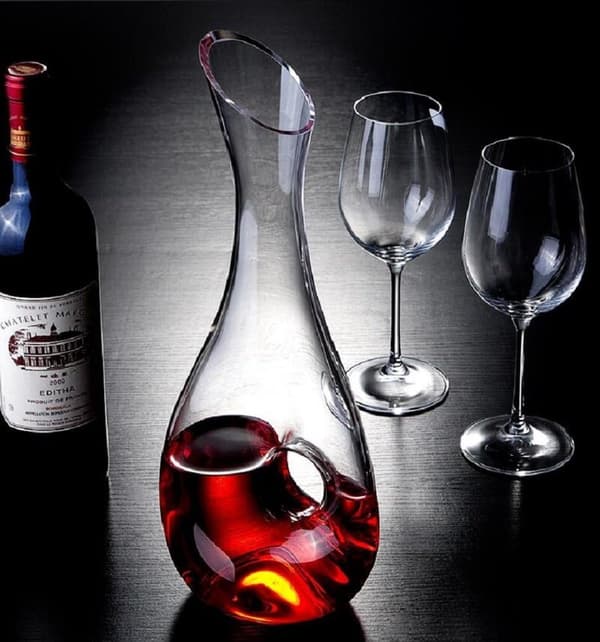 Vindekanter i glass, 1,2 l