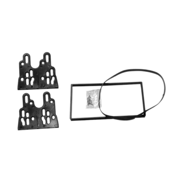 Til Swift 2005-2010 2 Din Audio Panel DVD Navigation Panel Frame Bil Fascias Stereo Radio Panel
