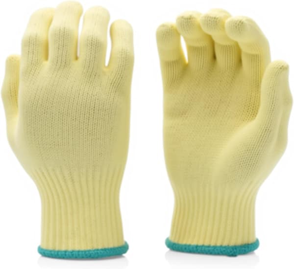 Gule Medium Kuttbestandige Kevlar Arbeidshansker