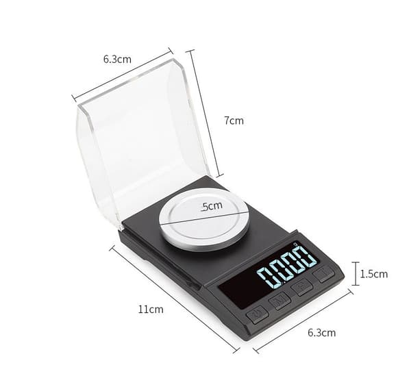 INF Högprecisions Mini Digital Våg 10g/0.001g