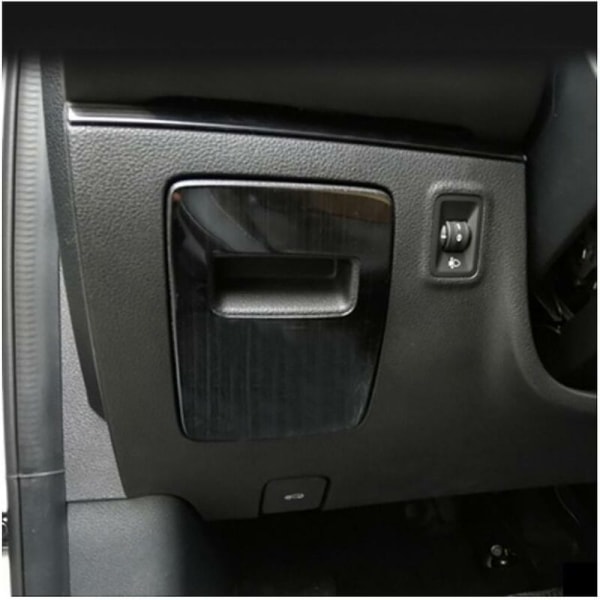 Black Car Main Driving Storage Glove Box Handle Switch Panel Cover For Mg 2018-2021