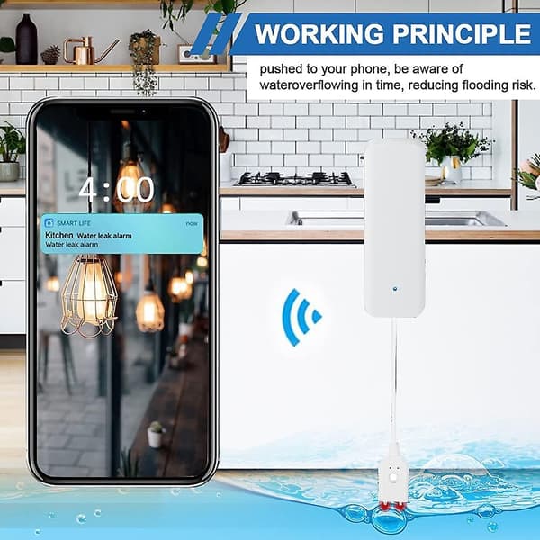 Wifi vand alarm sensor - Perfekt