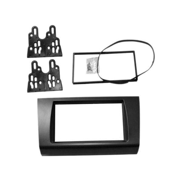 Til Swift 2005-2010 2 Din Audio Panel DVD Navigation Panel Frame Bil Fascias Stereo Radio Panel