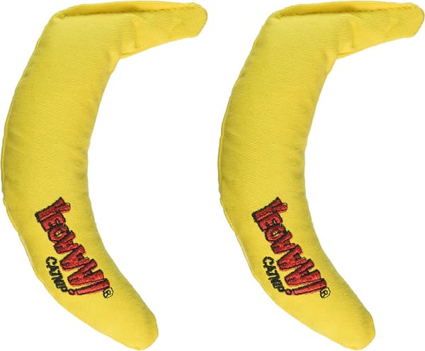 Gul Banan Kattmynta Leksak (2-pack)