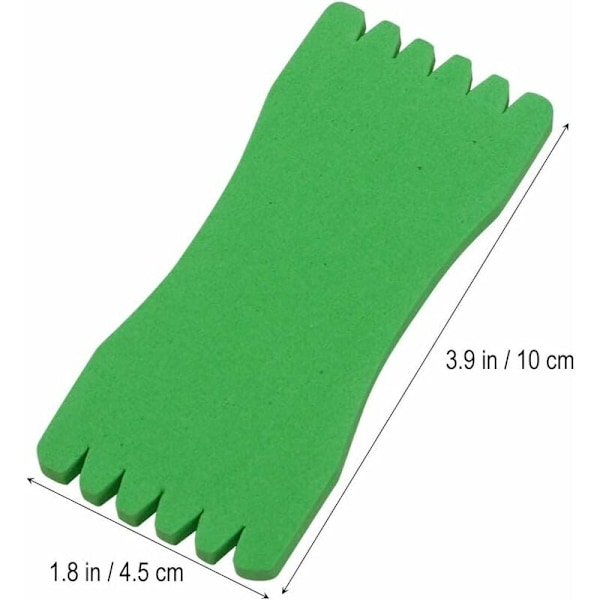 Kela Siima Vaahtotyyny Sieni Kalastustarvikkeet Satunnainen Väri 5X10cm Pakkaus 40-DENUOTOP