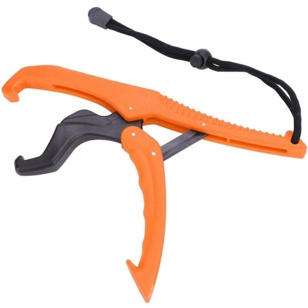 Fiskgripare med ABS Fiskegripare med ABS-handtag för fiskegripare med justerbart rep (S-Orange)