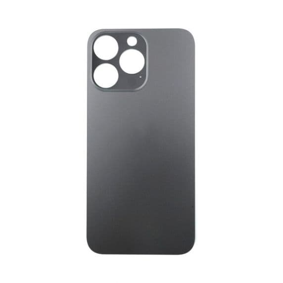 iPhone 13 Pro Max Bakglass med Teip - Svart{d}