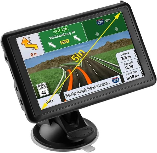 tommer HD bil GPS navigator