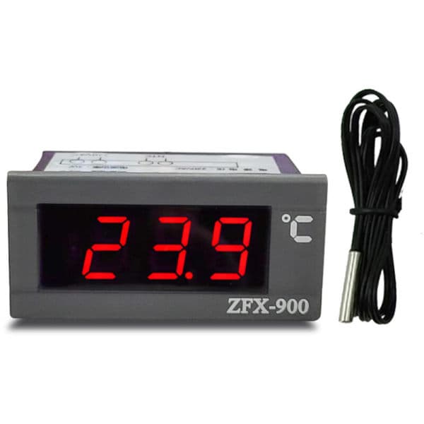 IC Inbyggd Termometer Kyl Frys Digital Temperaturdisplay Panelmätare