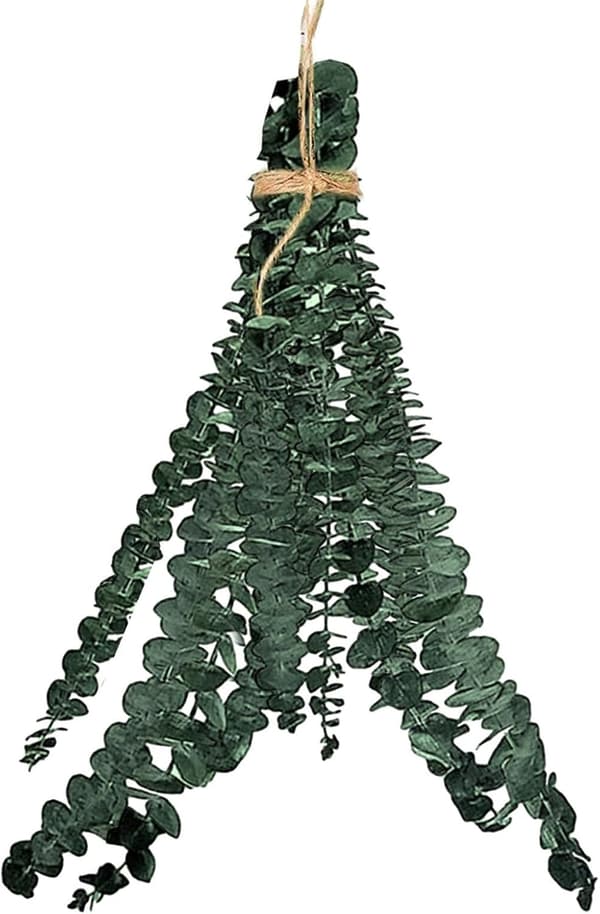 Dusj Eucalyptus Hengende - Eucalyptus Blader Bunt - Tørkede Eucalyptus Stengler Eucalyptus Plante Eucalyptus Garland Eucalyptus Stengler Eucalyptus
