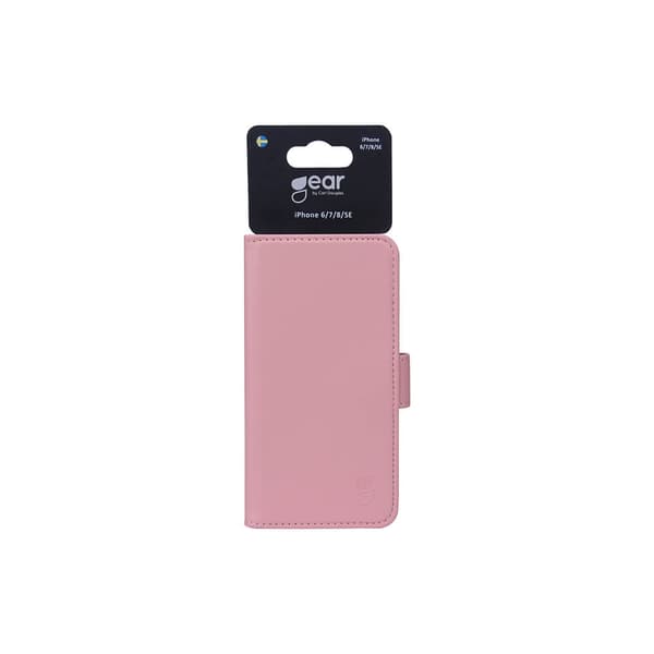 Mobilskal 3 Kortplatser Rosa - iPhone 6/7/8/SE