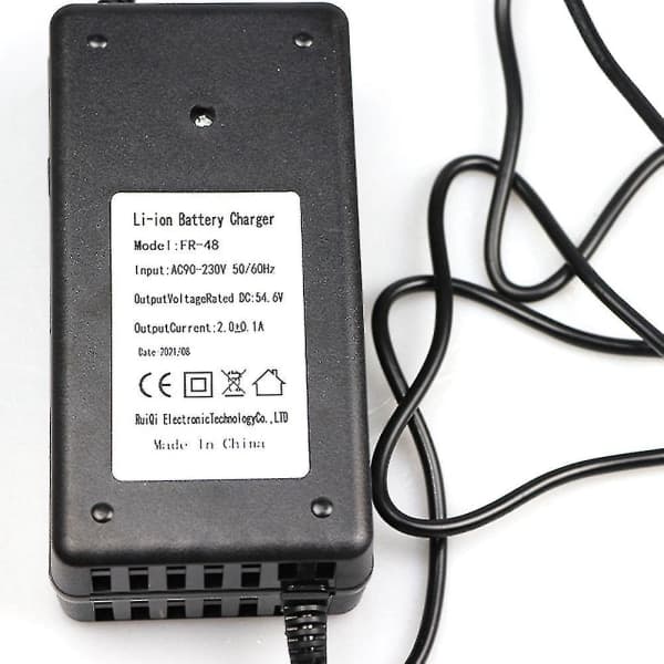 IC CNE DC 54.6V 2A E-scooter Batterilader Adapter For
