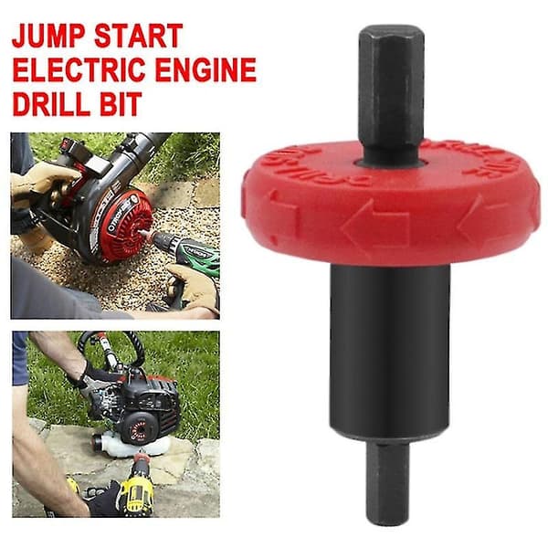 Elektrisk drillmotoradapter for gressklipper motorstarter jumpstarter motoradapter enkel