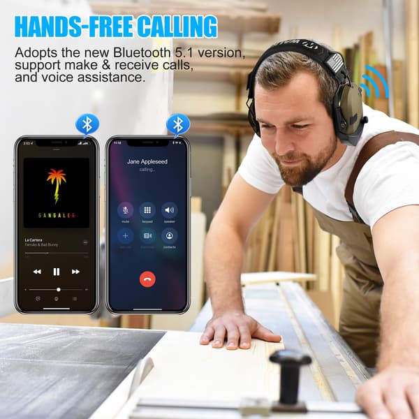 Taktiskt headset Bluetooth-adapter brusreducering pickup headset headset kan svara på samtal