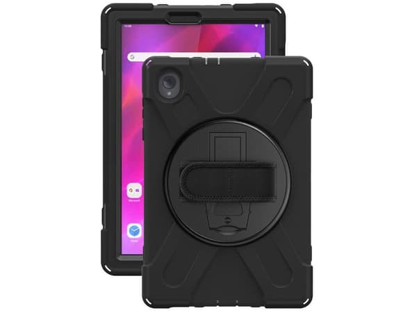 Silikonikotelo Lenovo Tab K10/m10 Plus -tabletille, musta