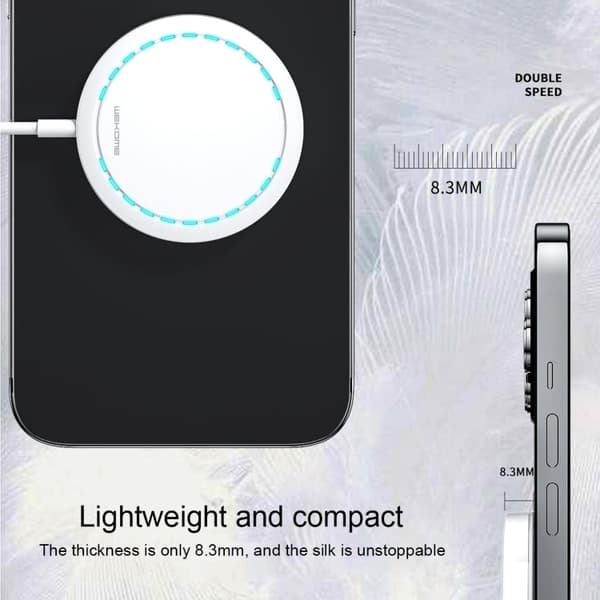 WK Magsafe iPhone-laddare Magnetisk 15W