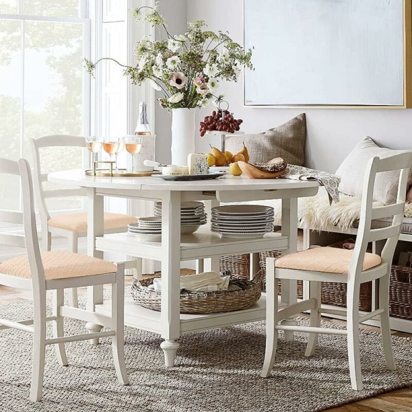 Stolskydd 4 stycken stolsdynöverdrag matsal stolsöverdrag, avtagbara tvättbara Jacquard elastiska stolsöverdrag för matsal (Be