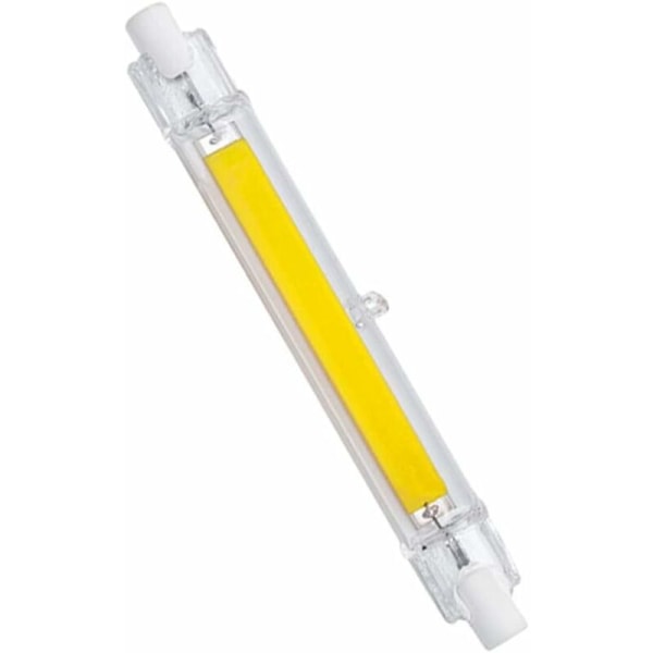 10W R7s LED-lyspære 118mm COB-glødetråd Cool White 6000K 220V dobbelsokkel J118 LED-lineærrør-lyspære 360 ​​grader IKKE-dimbar, 2-Pac