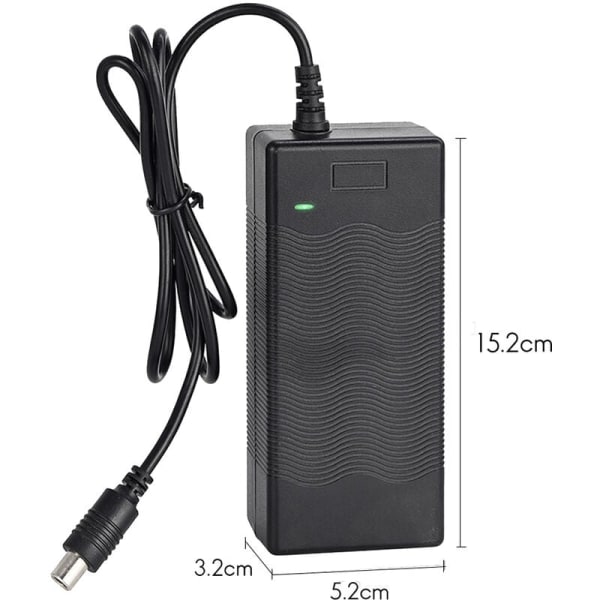 Lithium Battery Charger for 42V 1.5-2A Electric Scooter Charger for M365 Electric Scooter Accessories (EU Plug)