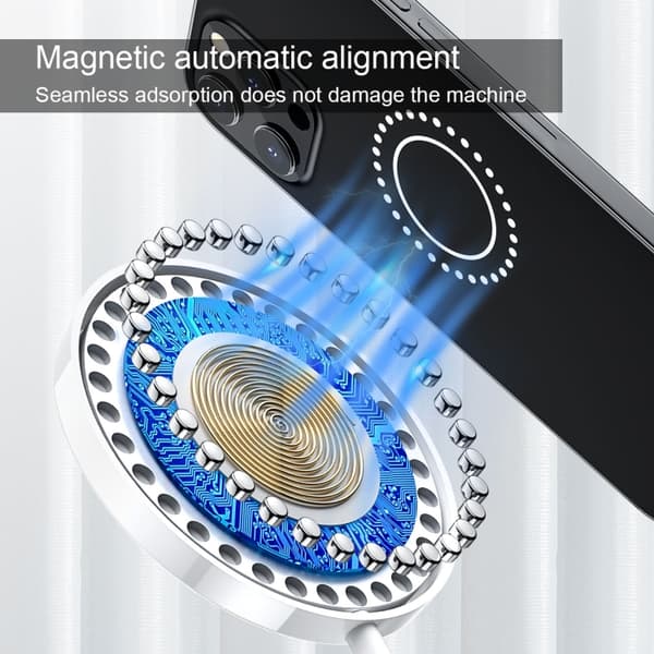 WK Magsafe iPhone-lader Magnetisk 15W