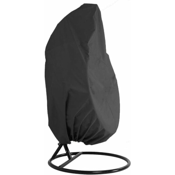 Terrassemøbelbetræk - Haverotting flet Vandtæt hængende stol Møbelbetræk - Beskyttende ægstolebetræk - 210D Oxford Polyester P