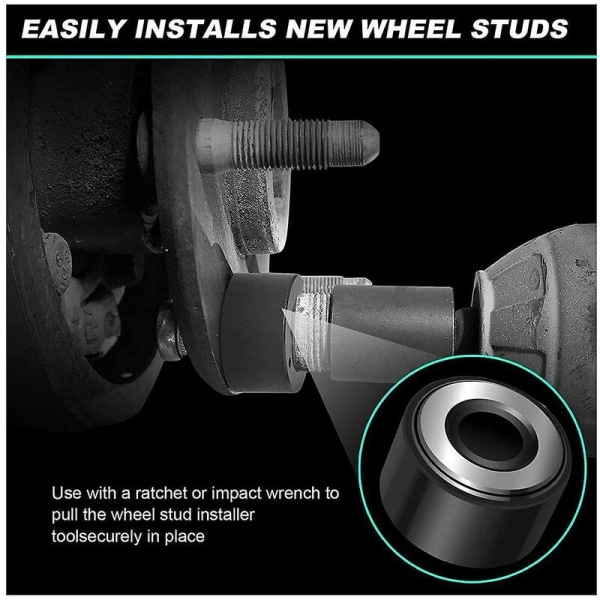 22800 Stud Installer Tool, Dekk Stud Tool, Pigger Til Alle Bilhjul Og Lette Lastebil Pigger