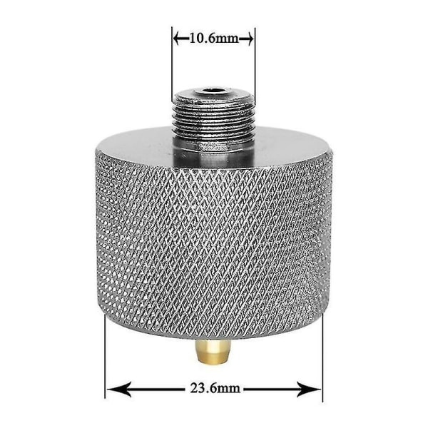 7,8 cm mindre stål utendørs cam switng lade oppblåsbar ventiladapter gasspatron tank Cyr adapter gasspåfyllingsadapter