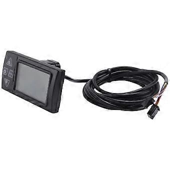 S861 LCD Ebike Display med SM-stik til Elektrisk Cykel BLDC Controller Kontrolpanel Sort 24V-36V