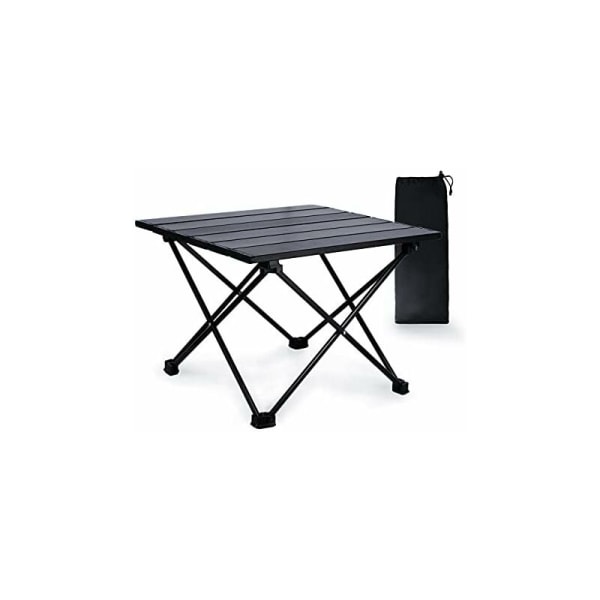 Bærbart campingbord, aluminium campingbord udendørs lys små sammenklappelige campingborde, præfekt bord til camping picnic køkkenhave T