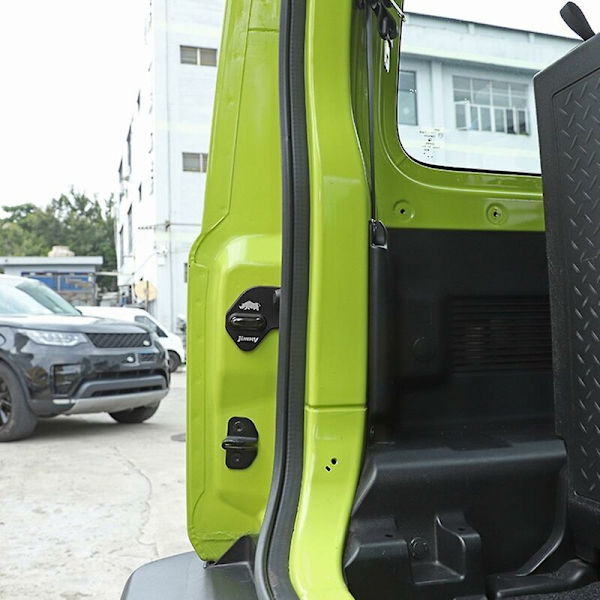 Dörrlåsöverdrag för Jimny, dörrlåsöverdrag för Jimny 2019 2020 2021 tillbehör (svart