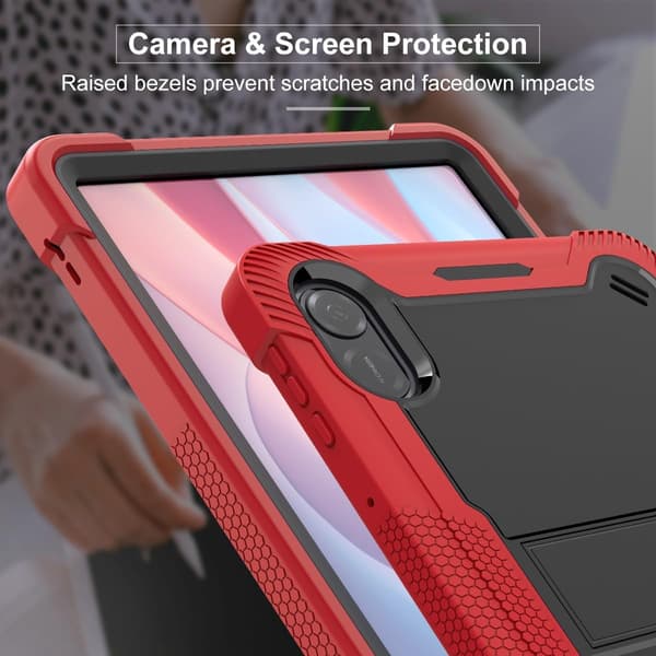 Kotelo Xiaomi Redmi Pad Se 11-tuumaiselle, punainen