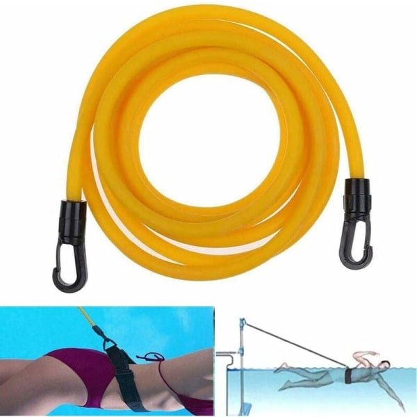 Elastic Swimming Rope for Swim Training - For Adults and Children