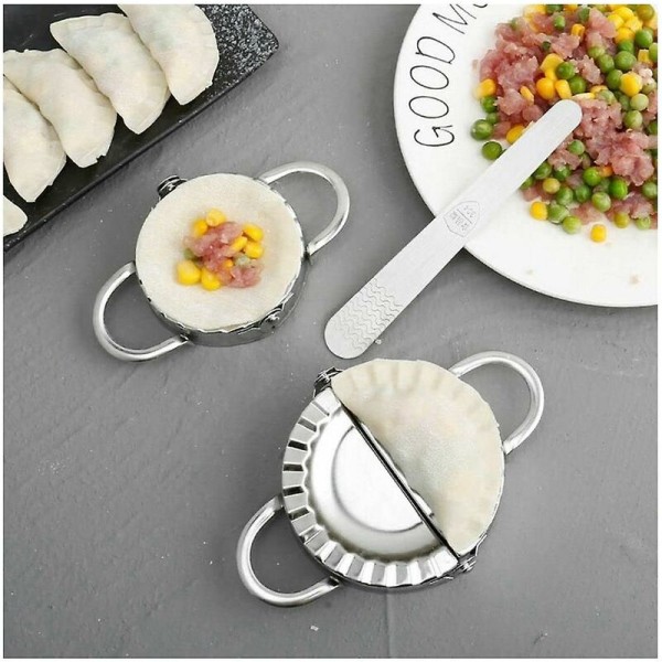 Rustfritt stål dumplingsmaskin Blomster dumplingsmaskin Ravioli Maker Press Mold Dumpling Making Device