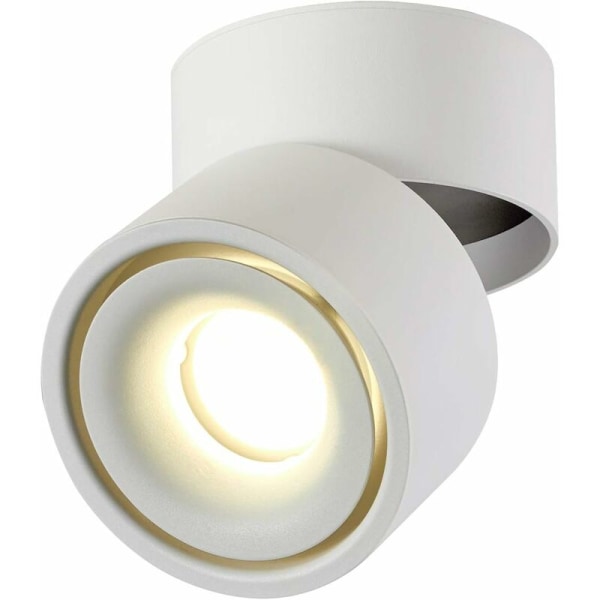 10 W:n LED-kattopisteet, säädettävä lampun kulma, spottilamppu, kattopisteet, kattoapplikaatiot, kantattavat kattopisteet, LED-kattovalaisimet