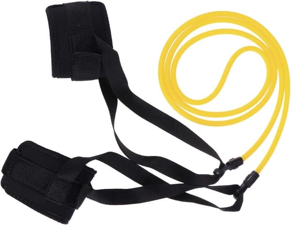 Simfotband, simfitness simring, simträning draglina, 6x9x4 meter - gul