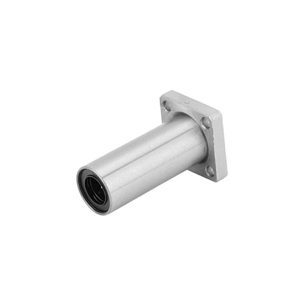 Rustfrit stål firkantet flange kugleleje bøsning lang lineær bevægelse kugleleje ring LMK10LUU(10mm)