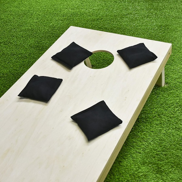 Sandsäck Bean Bag Set (5 Allväderspåsar) - Svart